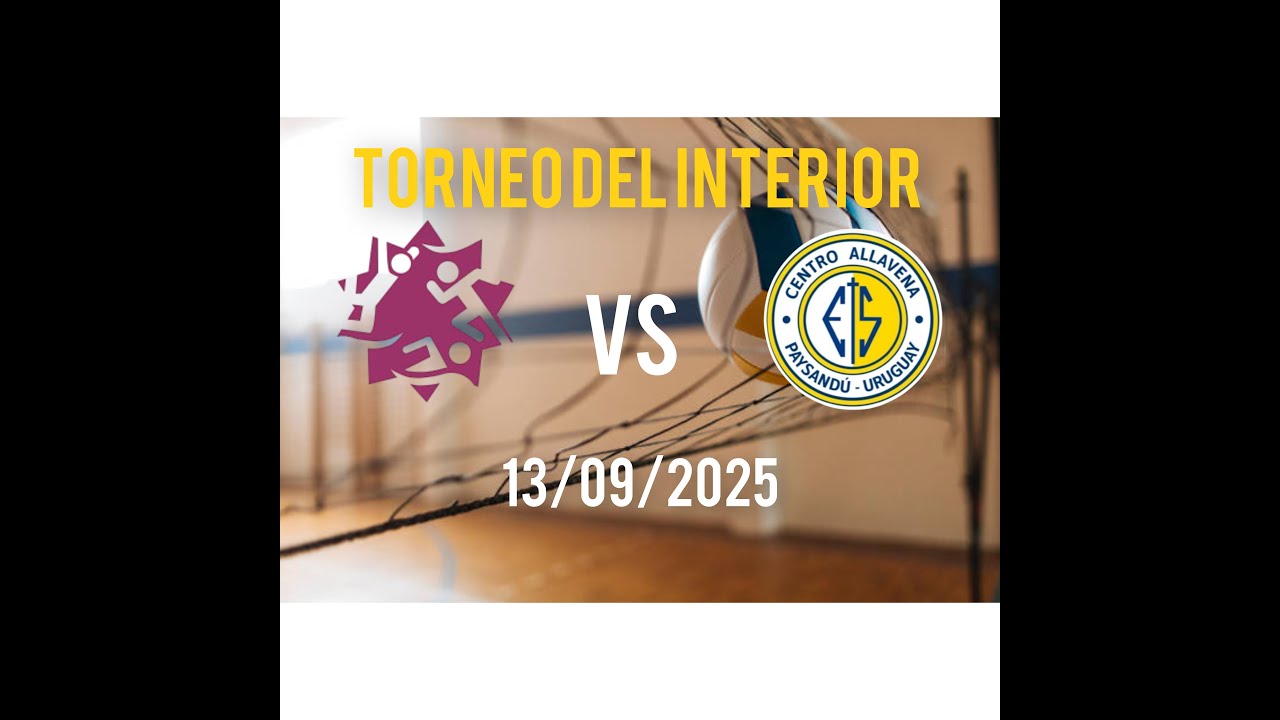 Plaza vs Allavena Tercer Set.  Torneo del Interior 13/09/2025