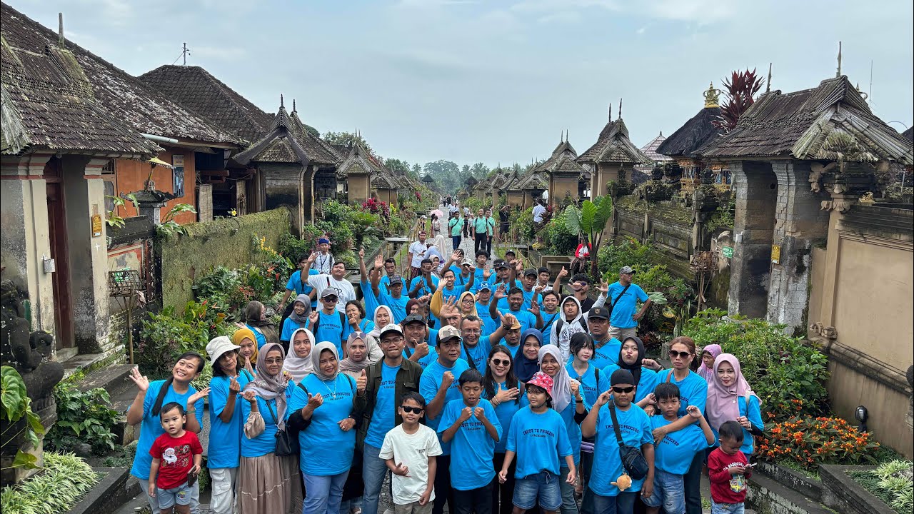 Panglipuran with cv lang Buana