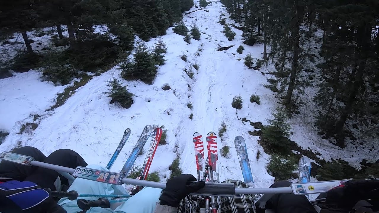 Skiing in Jasna Low Tatras