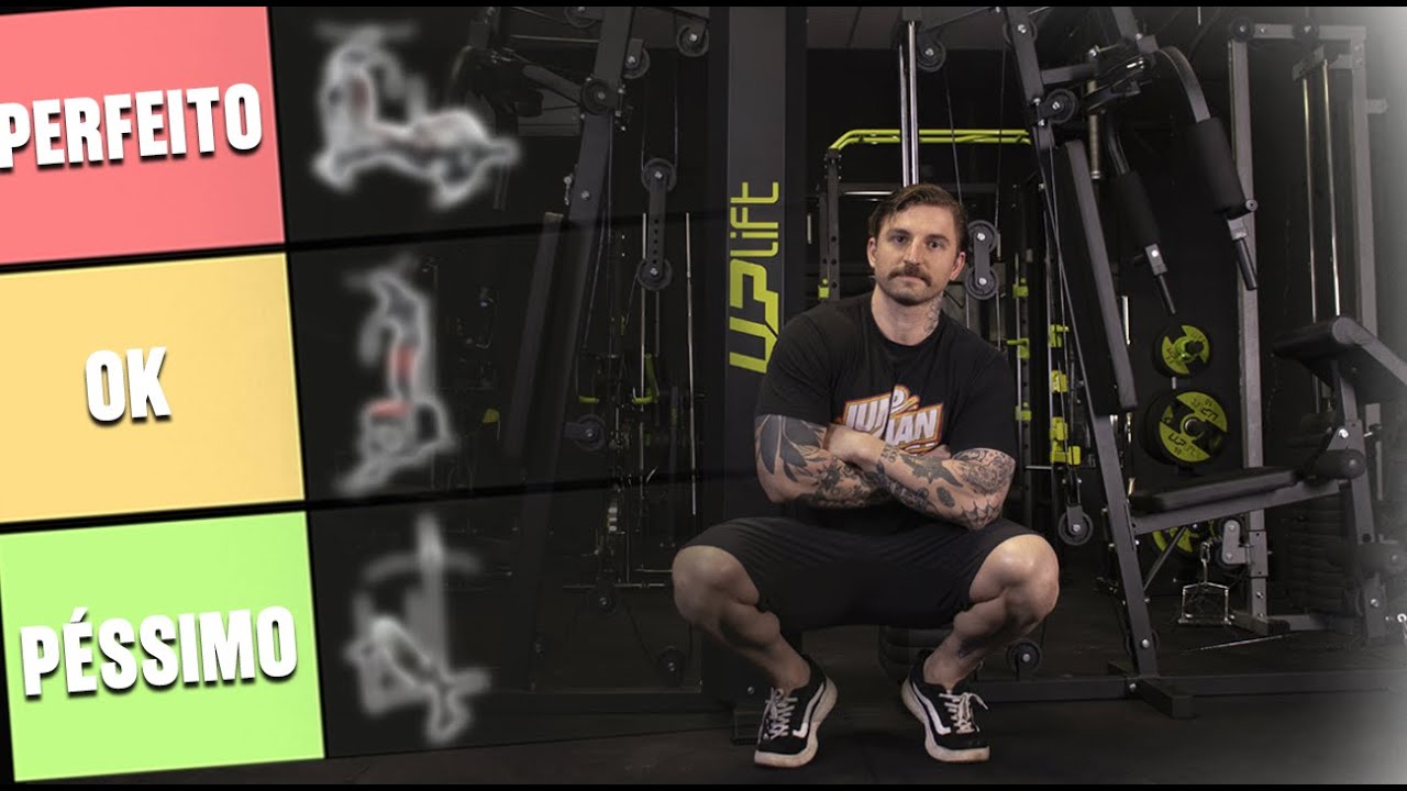 Ranking Estações de Musculação MAIS VENDIDAS no MERCADO LIVRE (Tierlist)