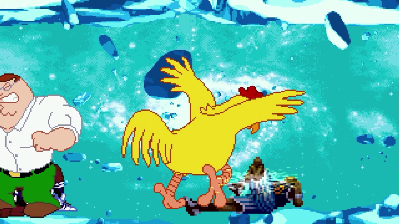 AN Mugen #256: Peter Griffin & Giant Chicken VS Shaq & Slamdunk