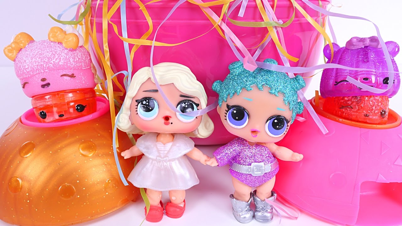 GIANT EGG Full of Surprises L.O.L. Crying Baby Dolls Num Noms Blind Toys