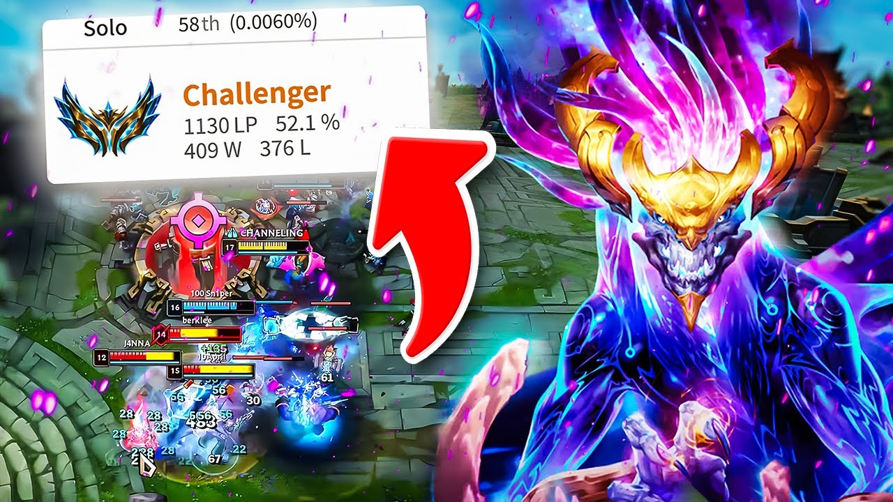 #1 AURELION SOL REACHES 1100 LP WHILE CARRYING CHALLENGERS IN SOLOQ!!