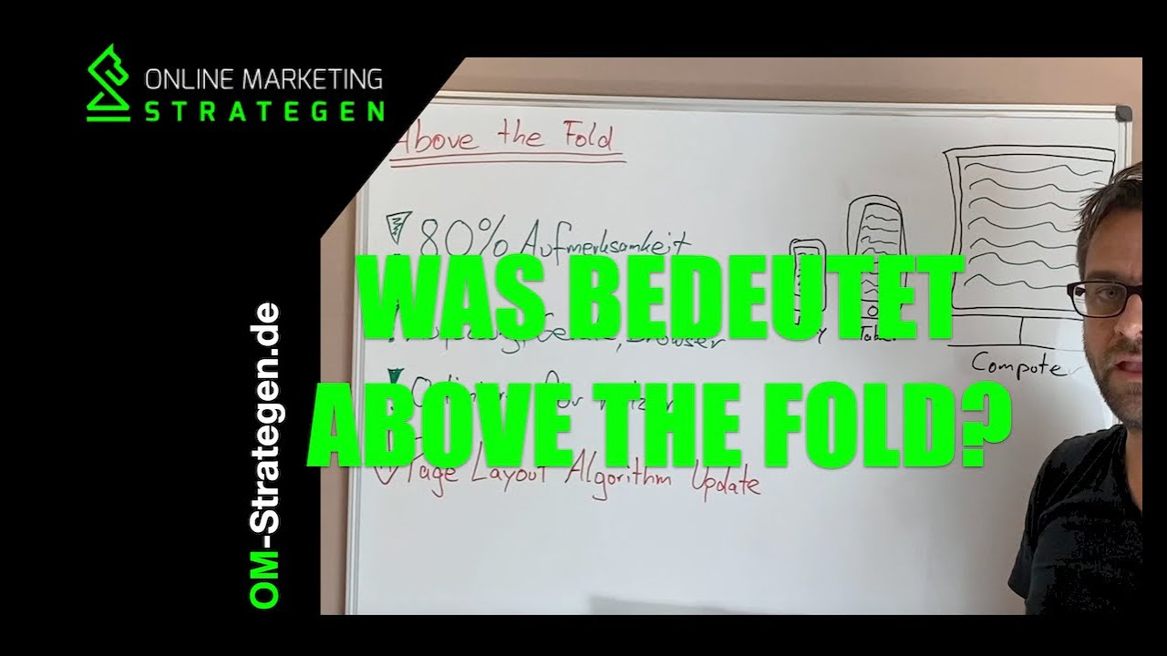 Above the Fold: Erklärung & Optimierung deiner Website