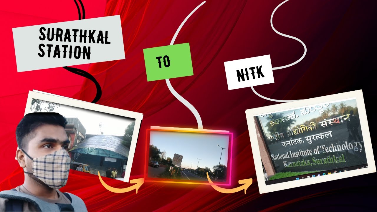 SURATHKAL TO NITK BY ROAD || NITK || FARE OF BUS & Rickshaw #nitk