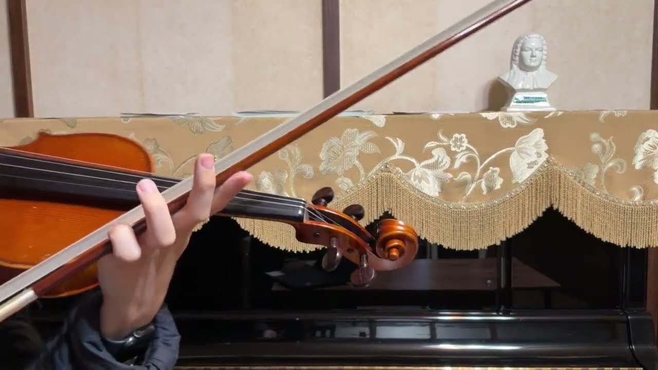 練琴：Beriot: Duo op.87, no.9-12, 亂拉