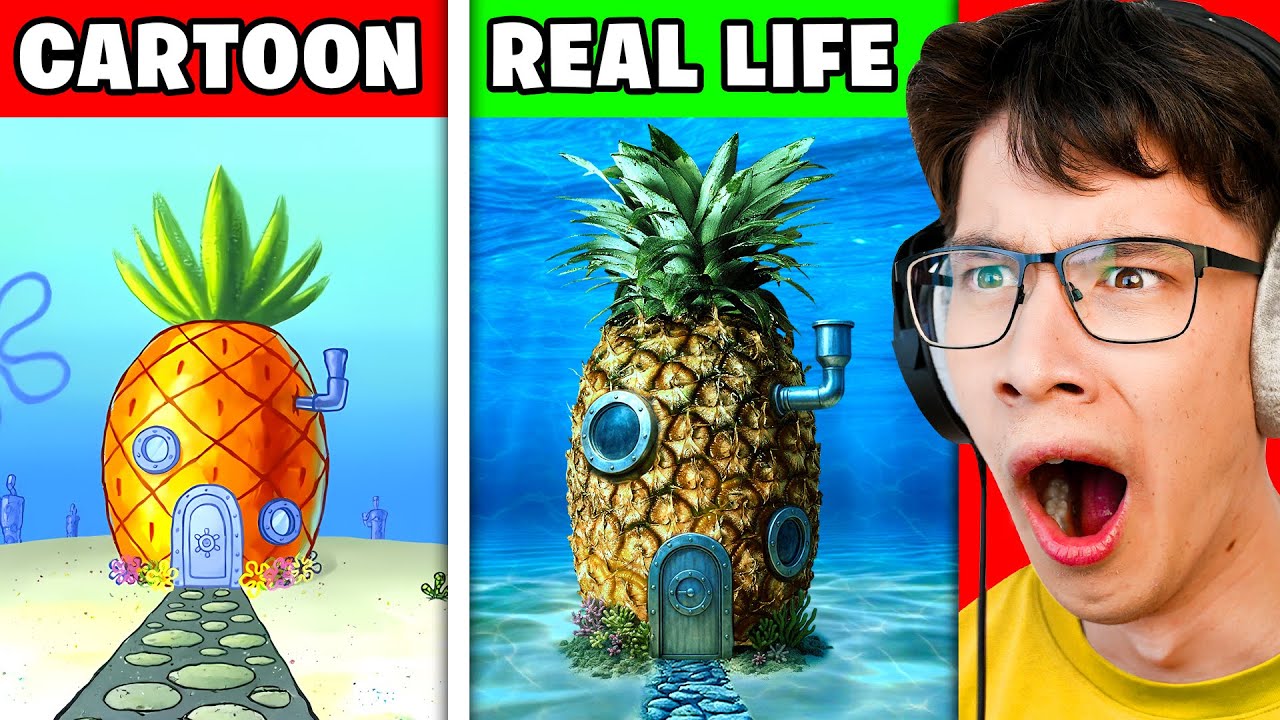 Insane Cartoons That Exist in REAL LIFE!