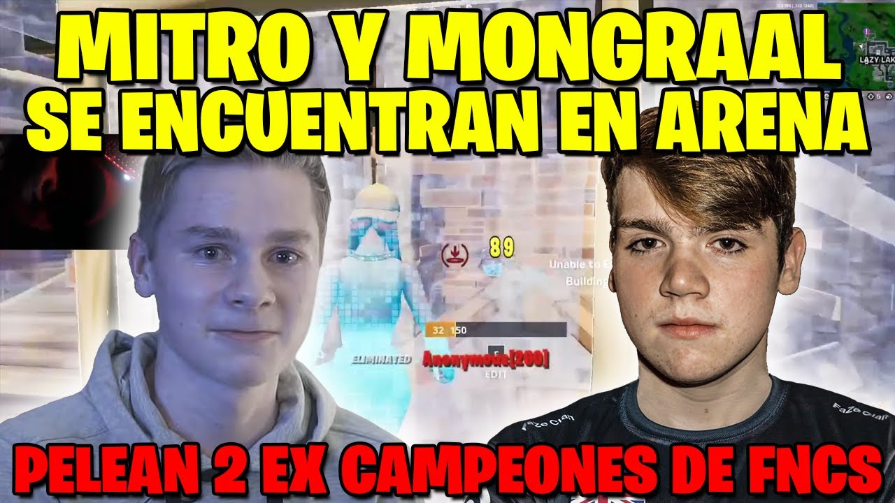 MONGRAAL Y MITR0 SE ENCONTRARON EN ARENA Y ESTO PASO