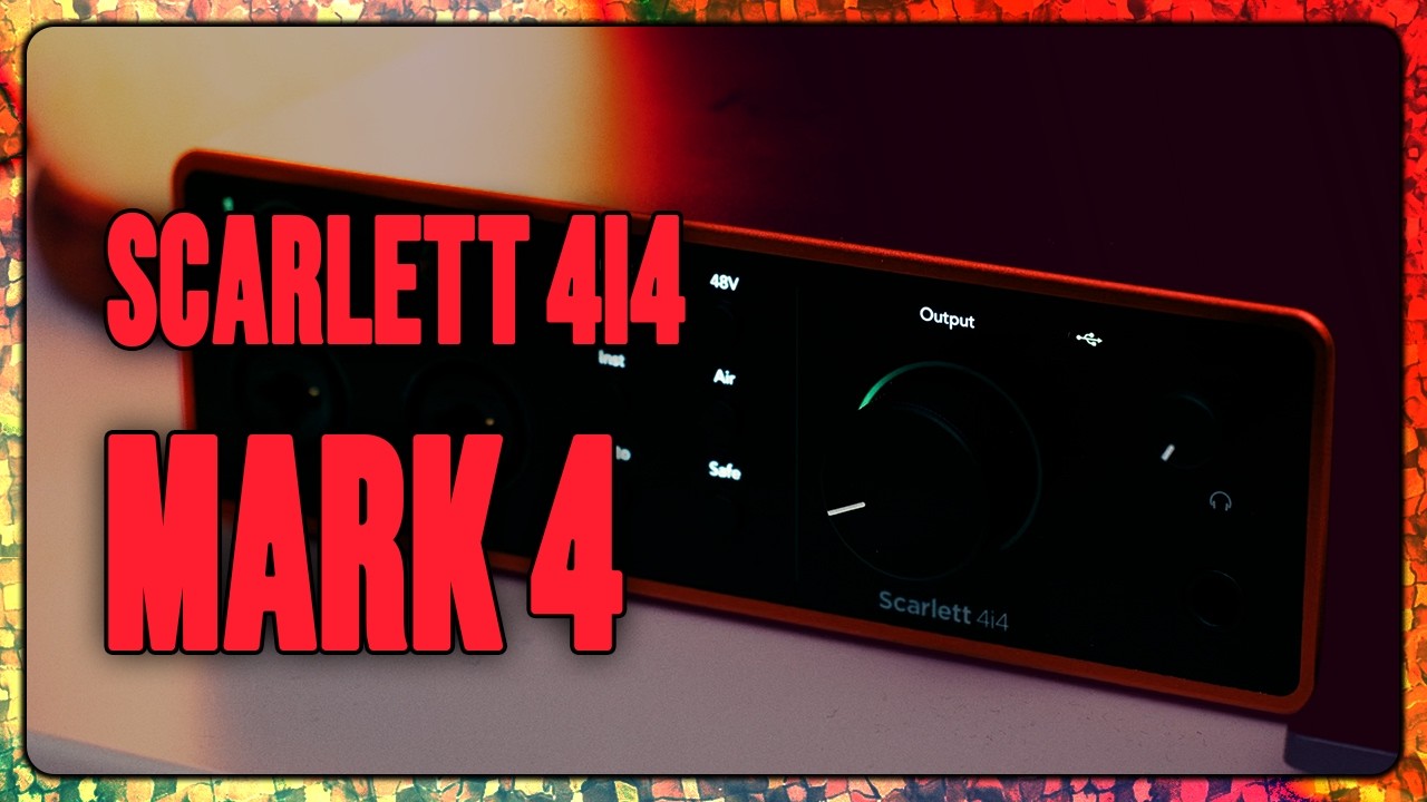 Focusrite Scarlett 4i4 MK. 4 Review