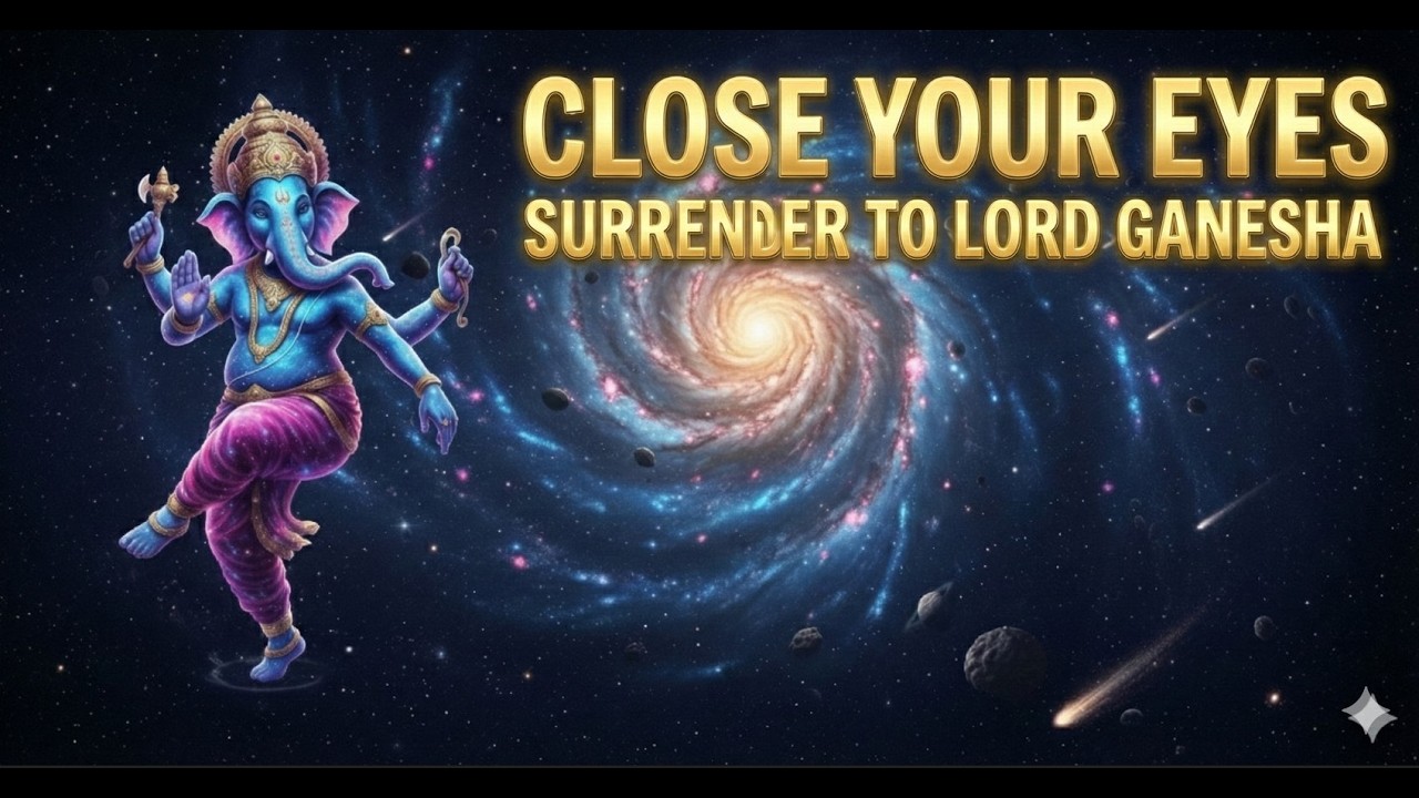 Close Your Eyes & Feel His Presence | Om Gan Ganapataye Namah  | Vighnaharta | Ganesha Song