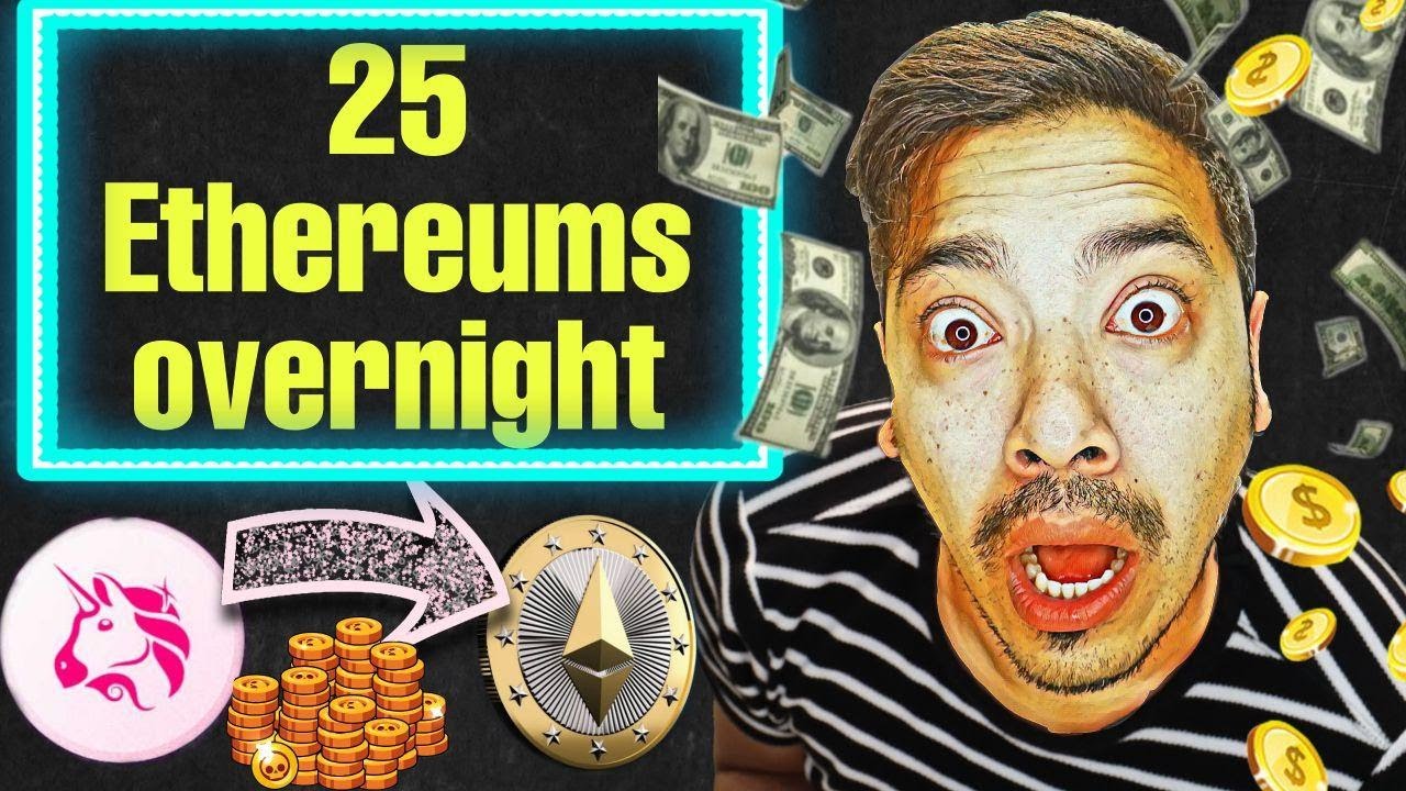UniSwap Token UNI Made Me 25 ETHEREUMS Overnight ( Not ClickBait )