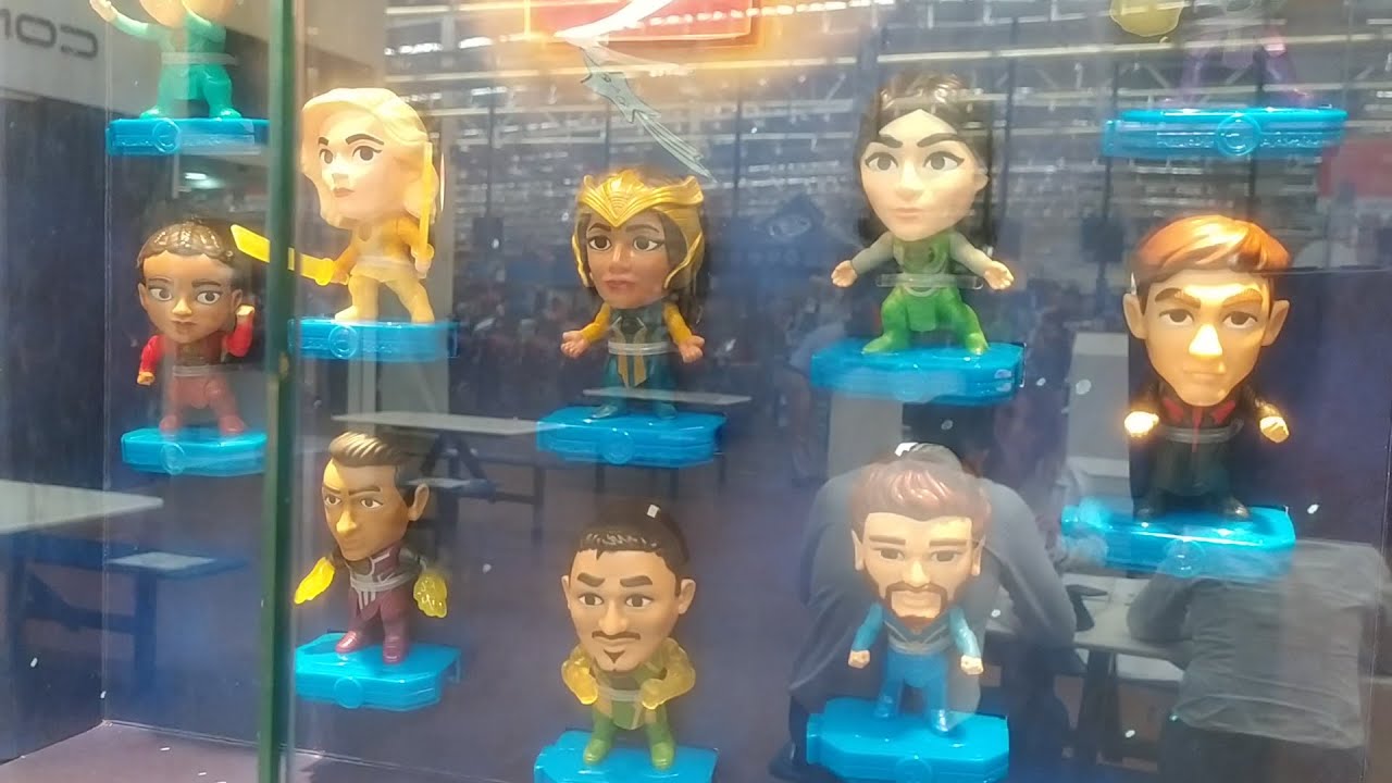Cajita Feliz McDonald's Marvel Eternals / Los Eternos (Octubre/Noviembre 2021) Parte 2