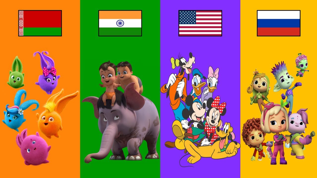 Cartoons From Different Countries | Pt.25