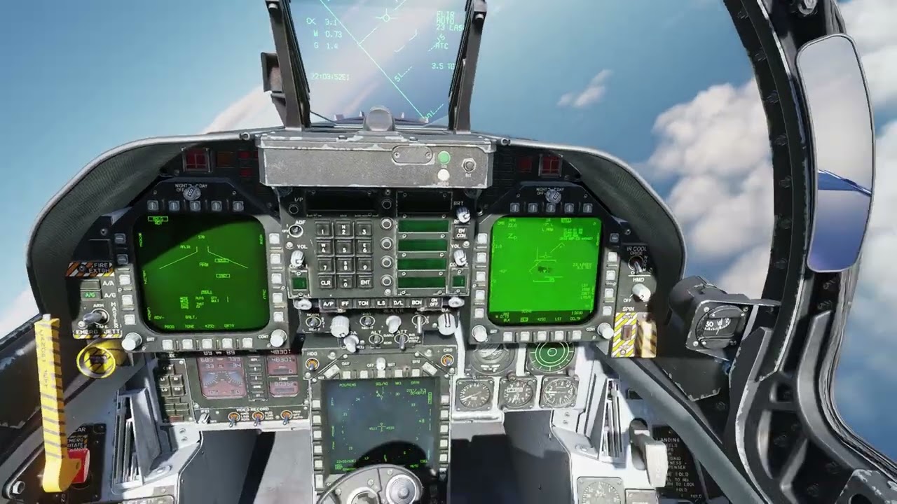 DCS Hornet - Advanced targeting pod Tutorial - Target orbit