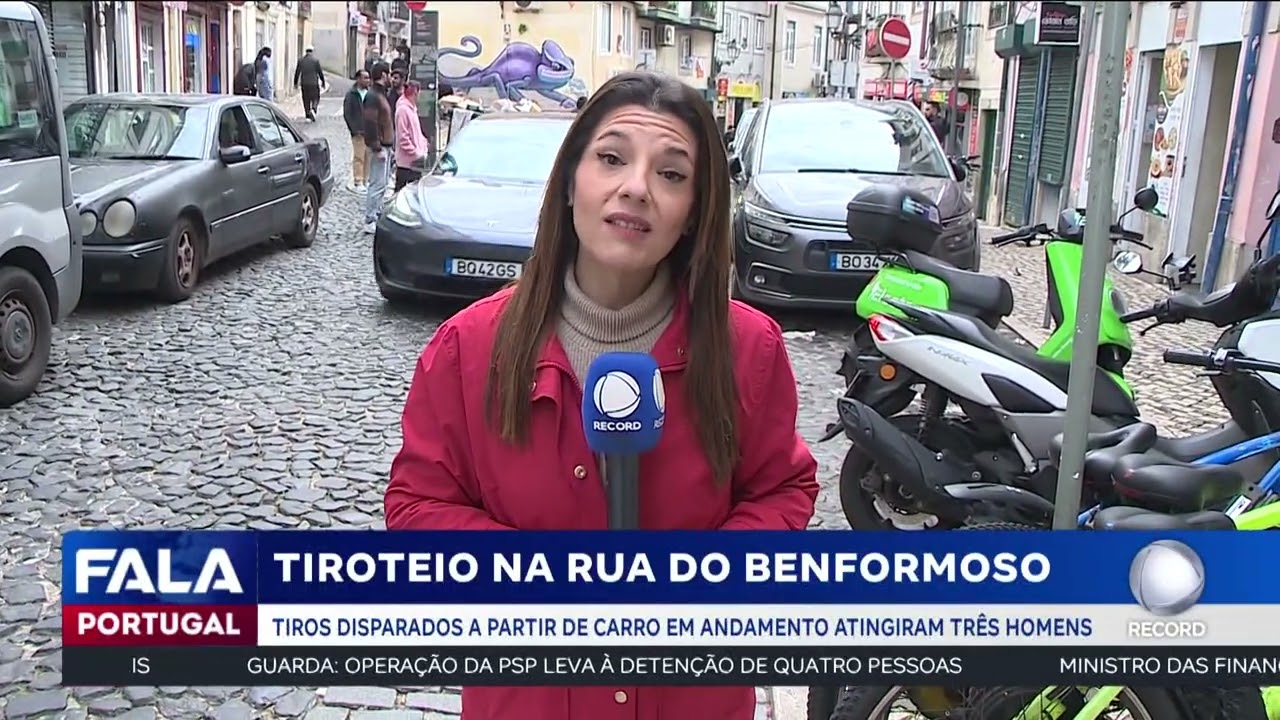 Tiroteio na rua do Benformoso