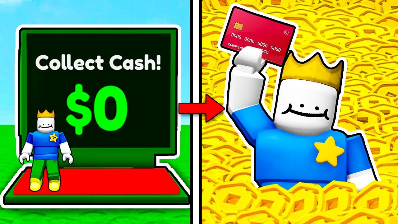 i went from POOR to TRILLIONAIRE in Roblox cash tycoon
