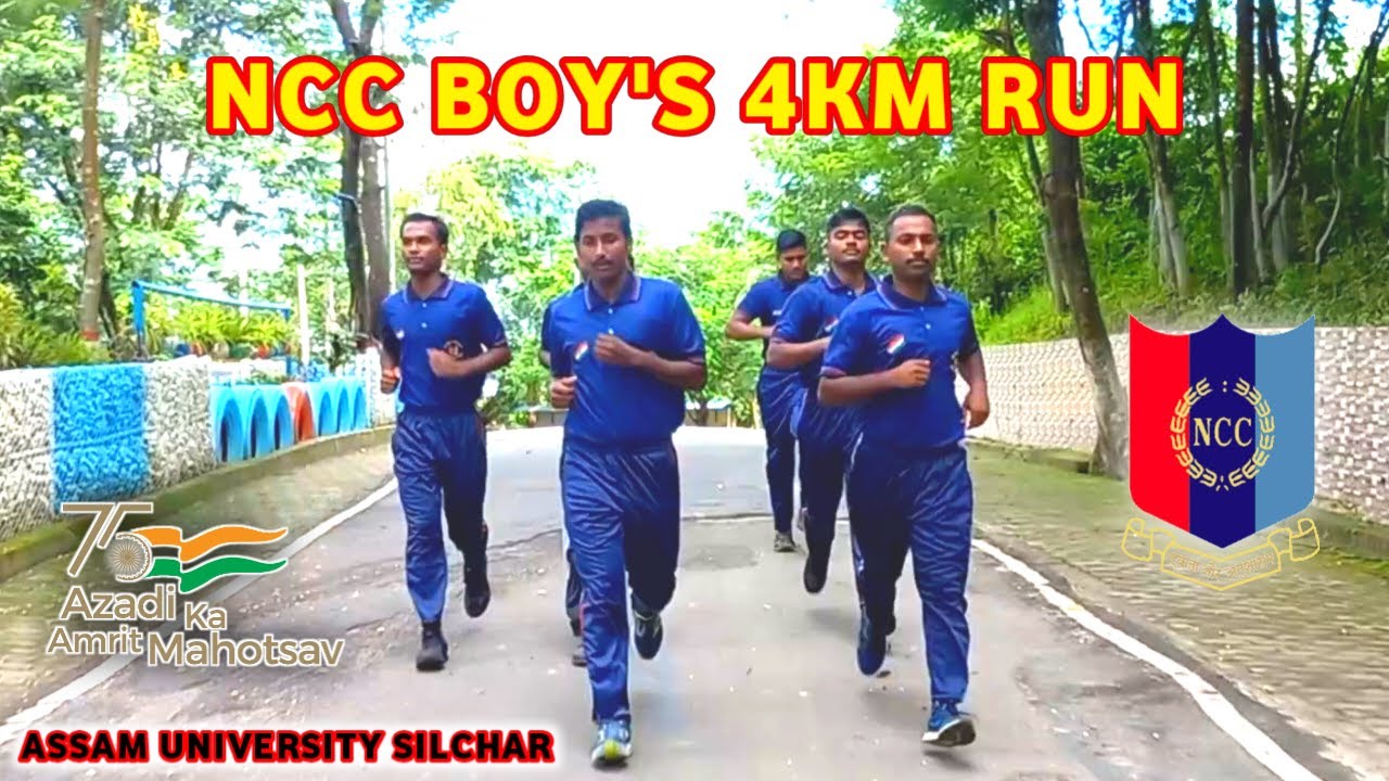 NCC cadets performing 4km run 🥴🥵|| AUS || @HQ_DG_NCC