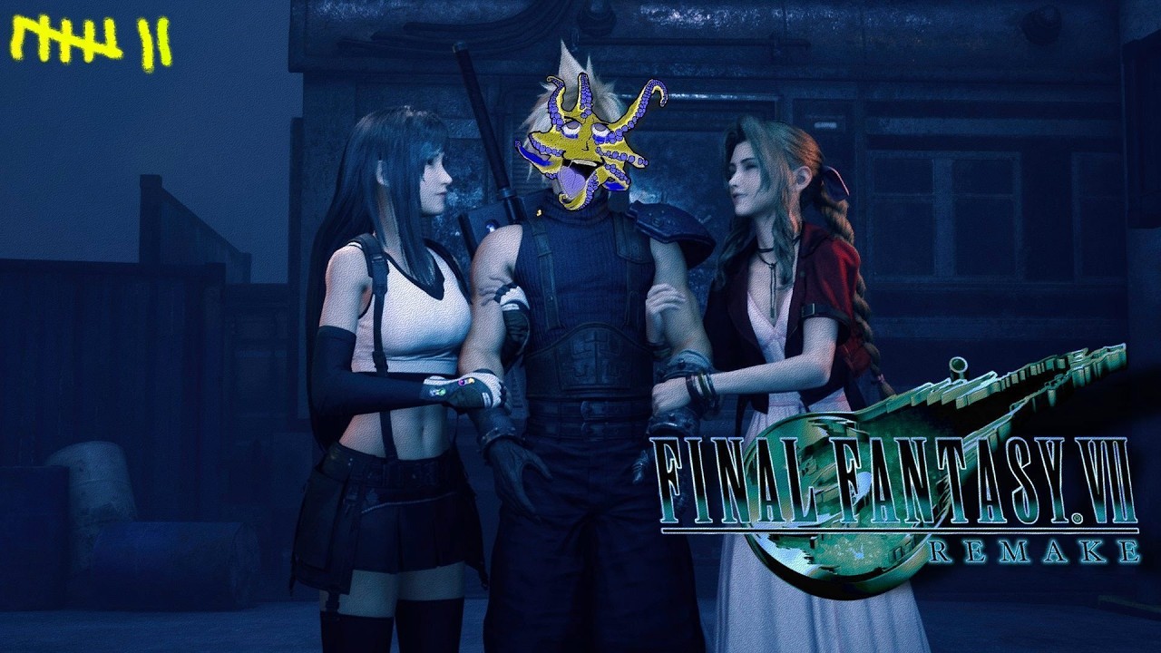 [PC] Final Fantasy VII Remake (7) - глава 10 декабри - женщины бывали и в канализухен мы упали
