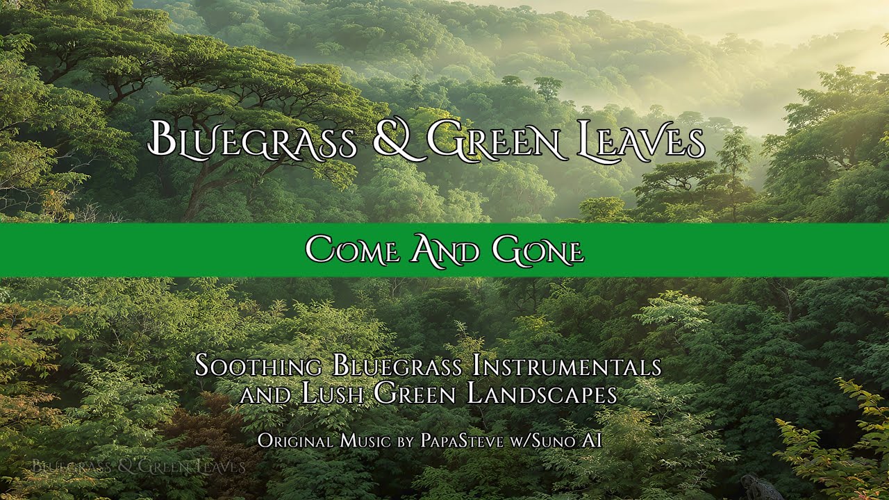 Come and Gone | Bluegrass & Green Leaves 4K Nature Instrumental