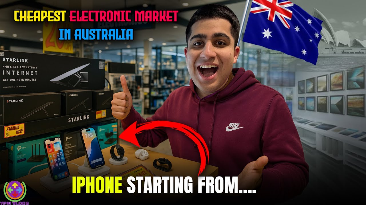 CHEAPEST ELECTRONIC MARKET in AUSTRALIA - Cheap iPhones and Gadgets !! 😍😍😍