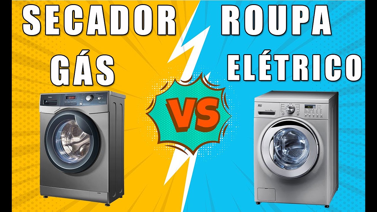 Secador a gás ou elétrico? Teste INCRÍVEL! #lavanderia #secador
