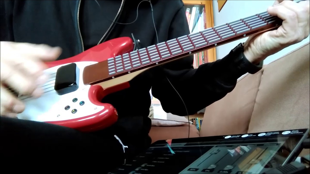 Playing with Rockband Guitar