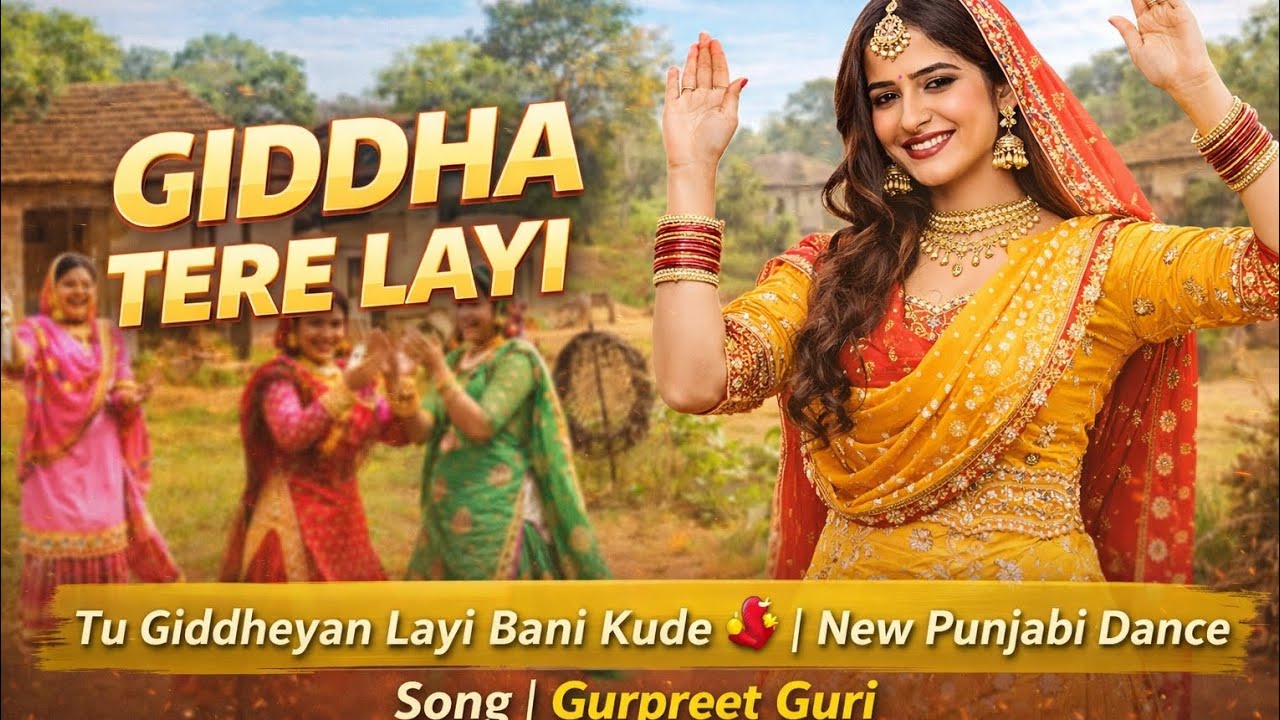 Tu Giddheyan Layi Bani Kude 💃 | New Punjabi Dance Song | Gurpreet Guri