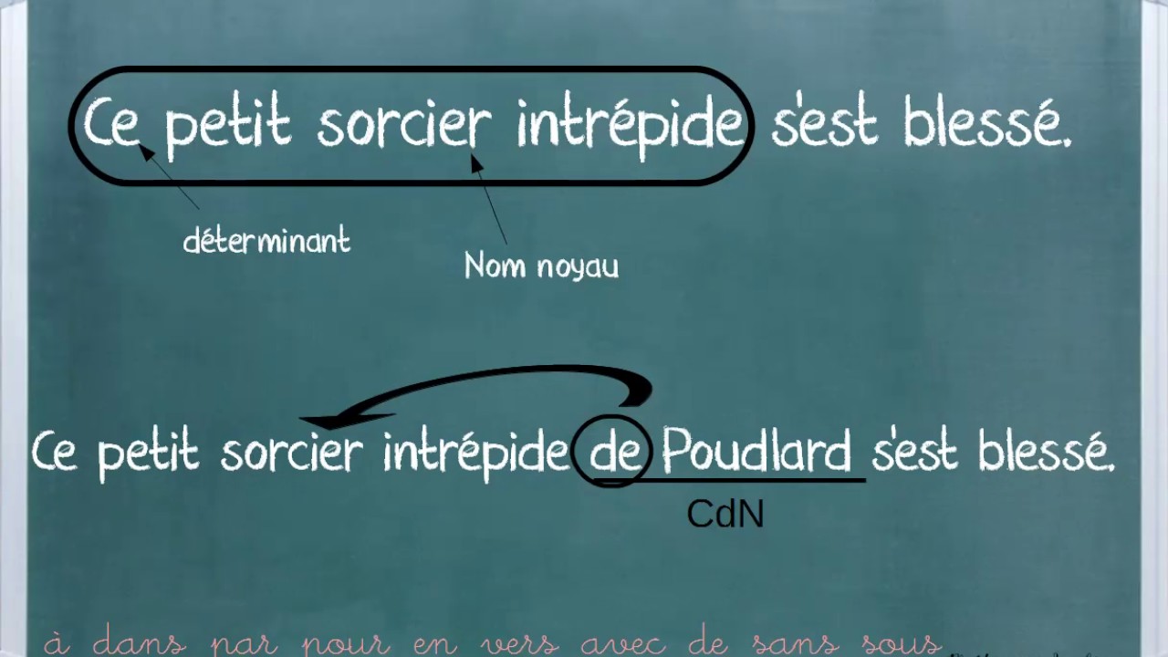 Les expansions du nom