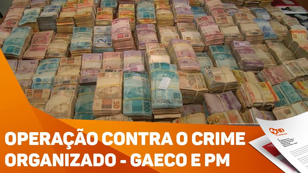 GAECO e PM fazem operação contra o crime organizado - TV SOROCABA/SBT