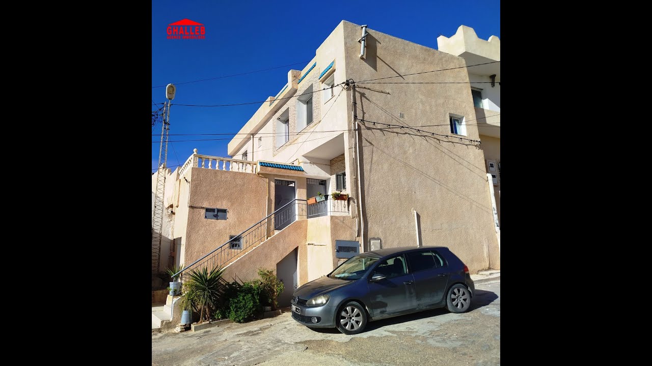 2 maisons et 2 studios vue mer à Hammamet Nadhour | Agence Ghalleb