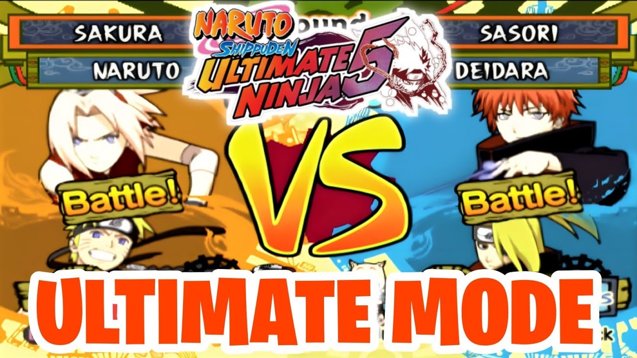 SAKURA VS SASORI [ULTIMATE MODE] - NARUTO SHIPPUDEN ULTIMATE NINJA 5 [PS2]