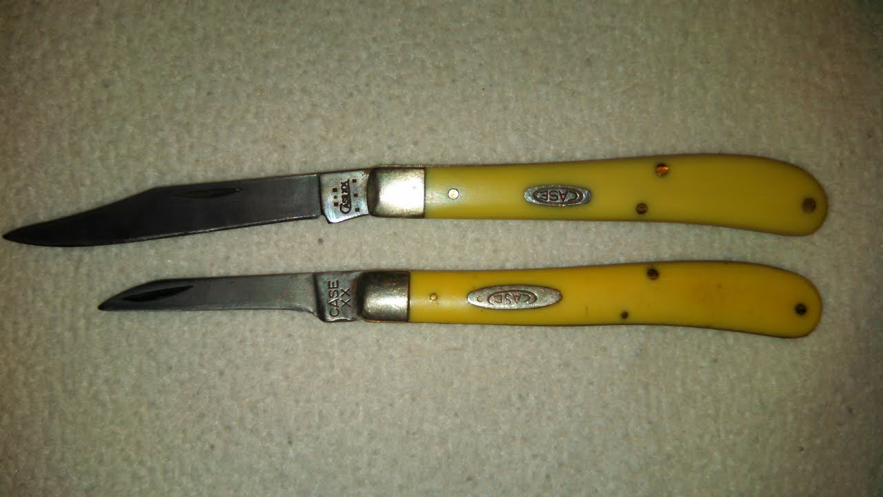 Case slimline trapper knife