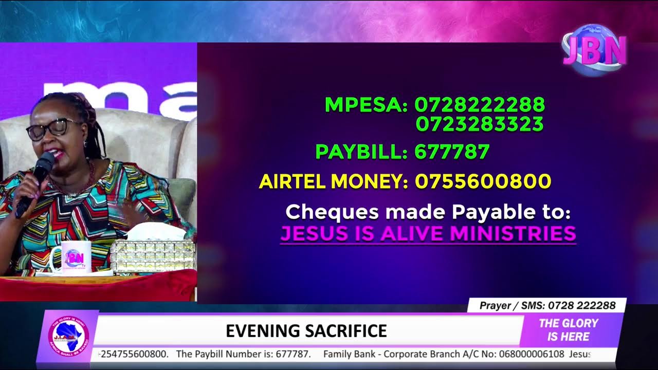 EVENING SACRIFICE | Bishop Margaret Wanjiru 14.01.2026