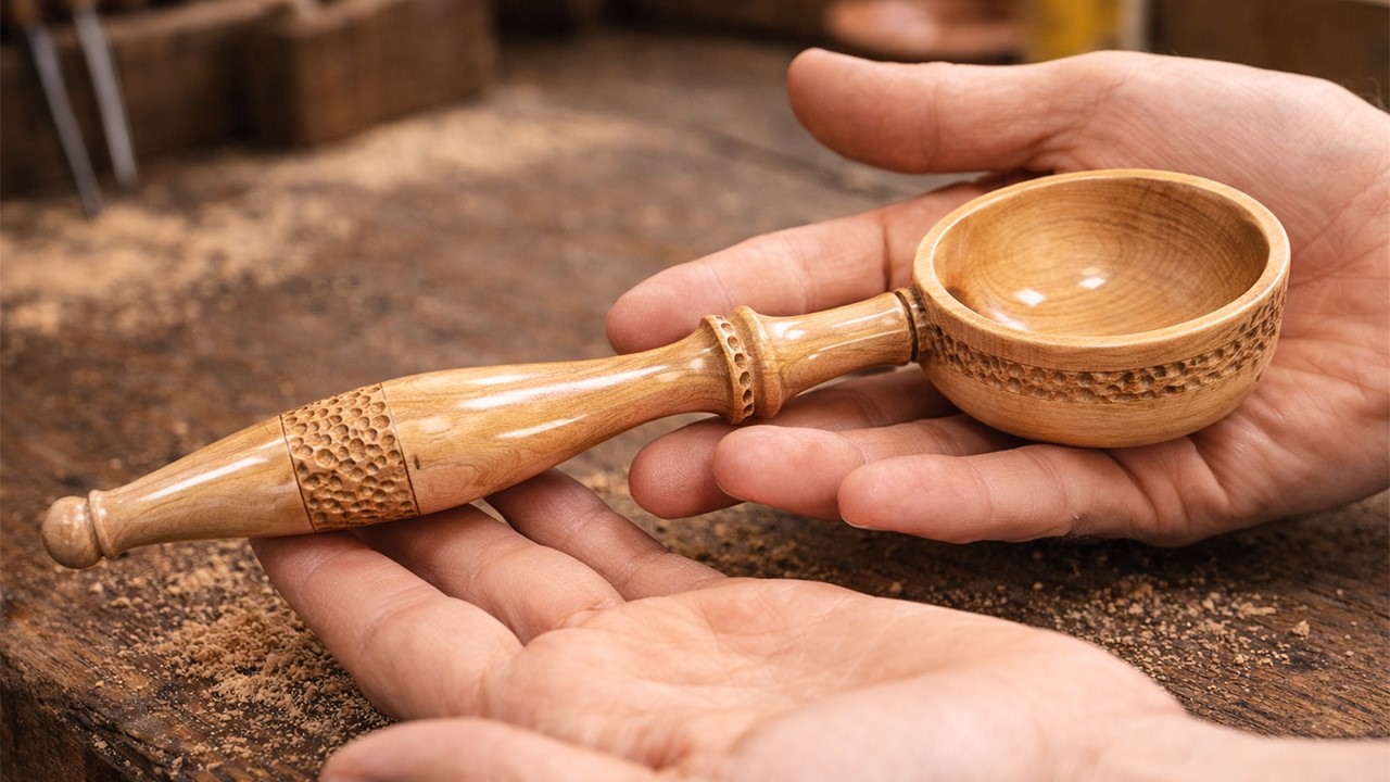 This Secret Wooden Spoon Technique Will Change Your Woodturning