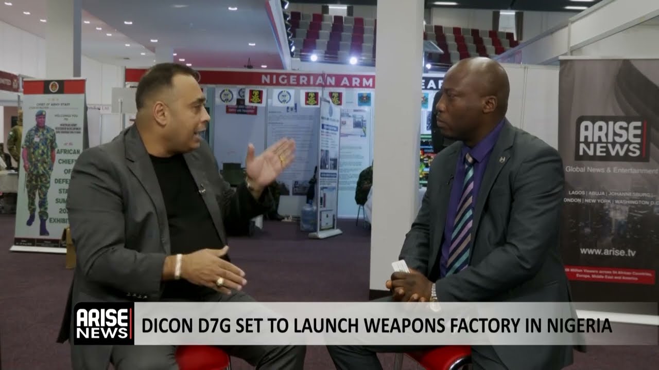 DICON D7G Set To Launch Weapons Factory In Nigeria - Osman Chennar 