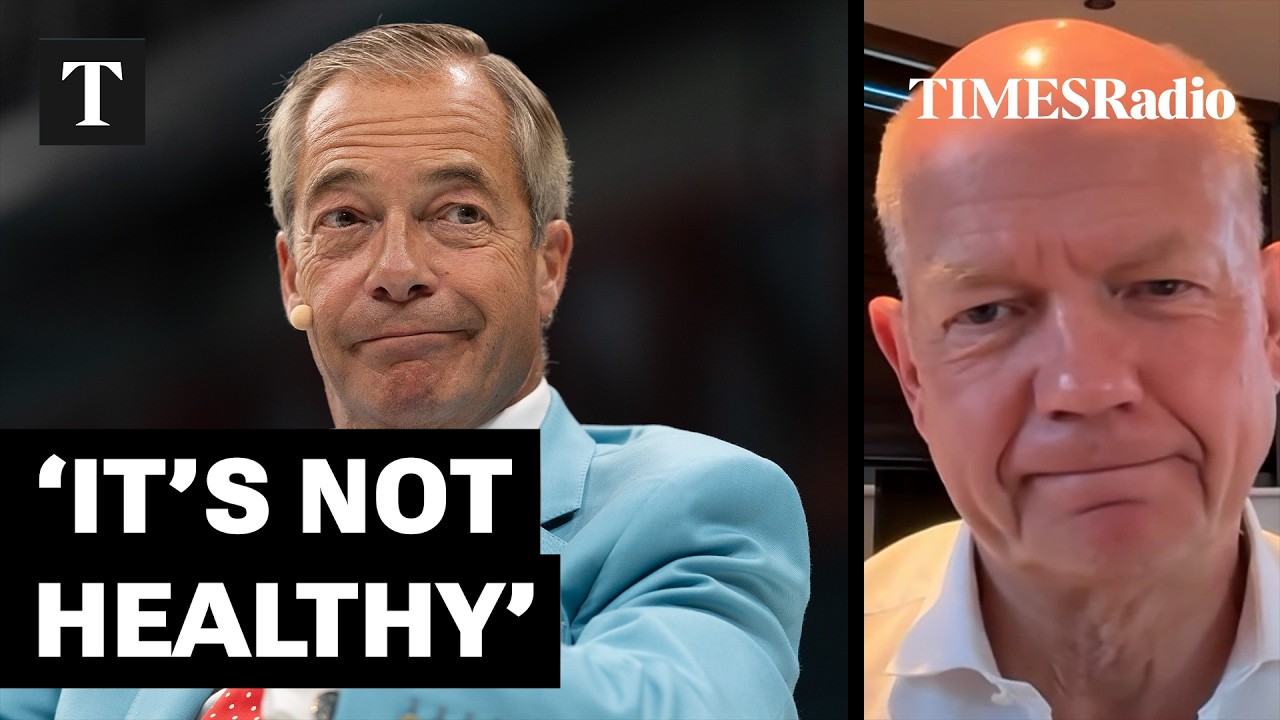 Current Party Funding System Is 'Not Healthy&rsquo; | William Hague