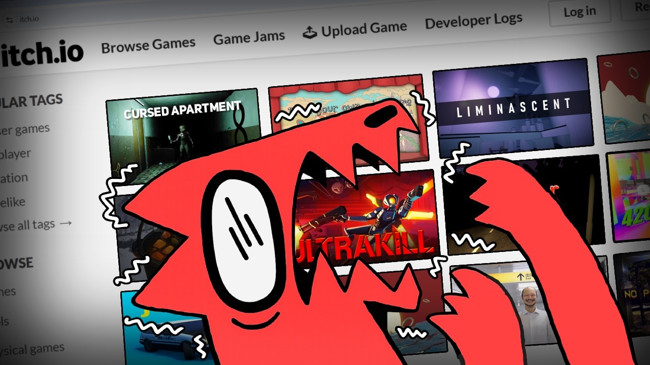(itch.io) جربت ألعاب غريبة من موقع