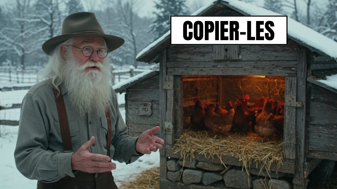 Astuce Amish d'hiver : Garder vos poules au chaud sans électricité !