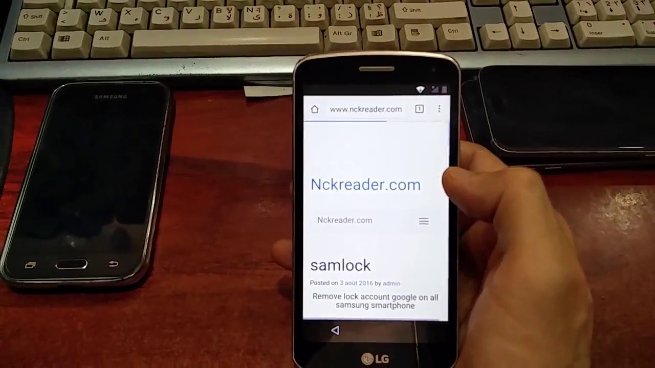 how to remove google account on lg k5 x220