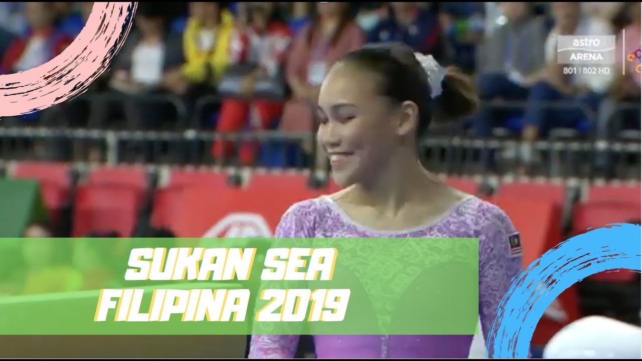 EMAS Tracie Ang | Gimnastik Batang Titian | Sukan SEA 2019 | Astro Arena