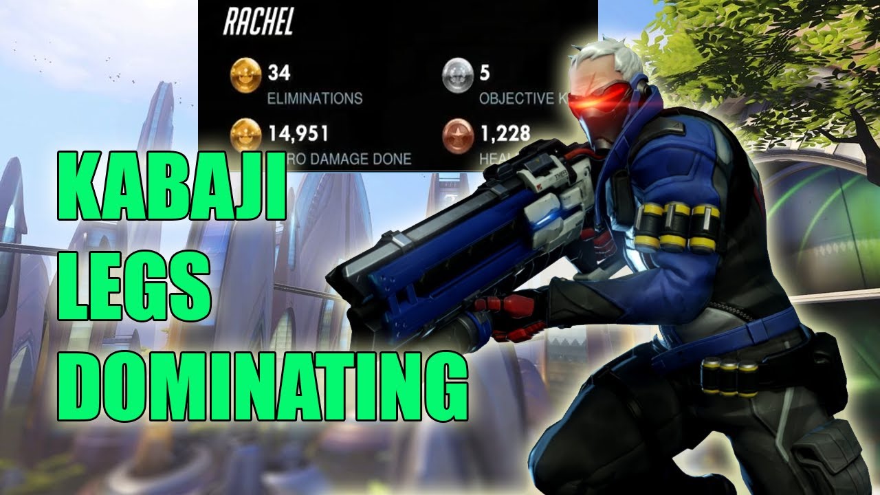 KABAJI HOW TO  PLAY LEGS  - TOP 500 OVERWATCH SEASON 21