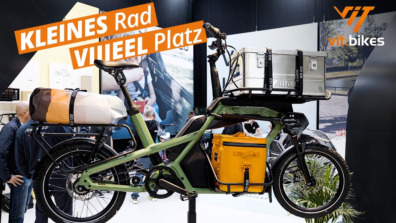 CaGo CS mit neuem Zuwachs! 😮🔥 Neue Modelle, mehr Zubehör, kompaktes Lastenrad mit ganz viel Platz