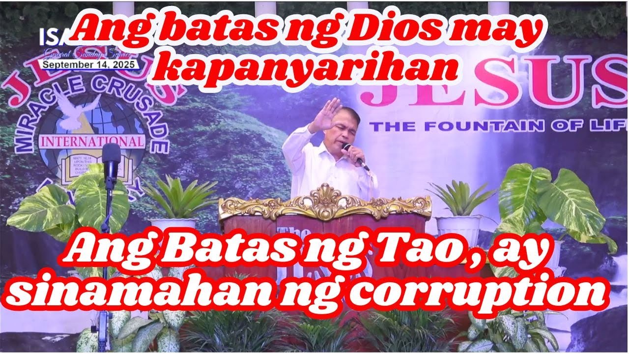 JMCIM PREACHING BEL Ordained Preacher Danny Cuarteros  Sept.  14,2025
