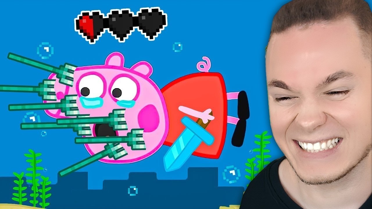Minecraft PEPPA WUTZ  vs. 4 JÄGER! 😵‍💫
