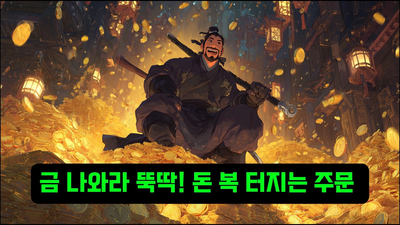 듣는 순간 돈 복 터지는 도깨비 주문 l 금 나와라 뚝딱! Rock Ver