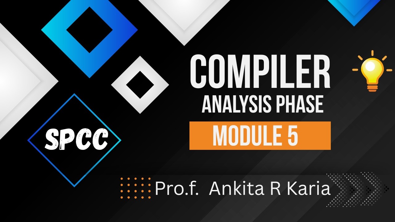 Compilers: Analysis Phase