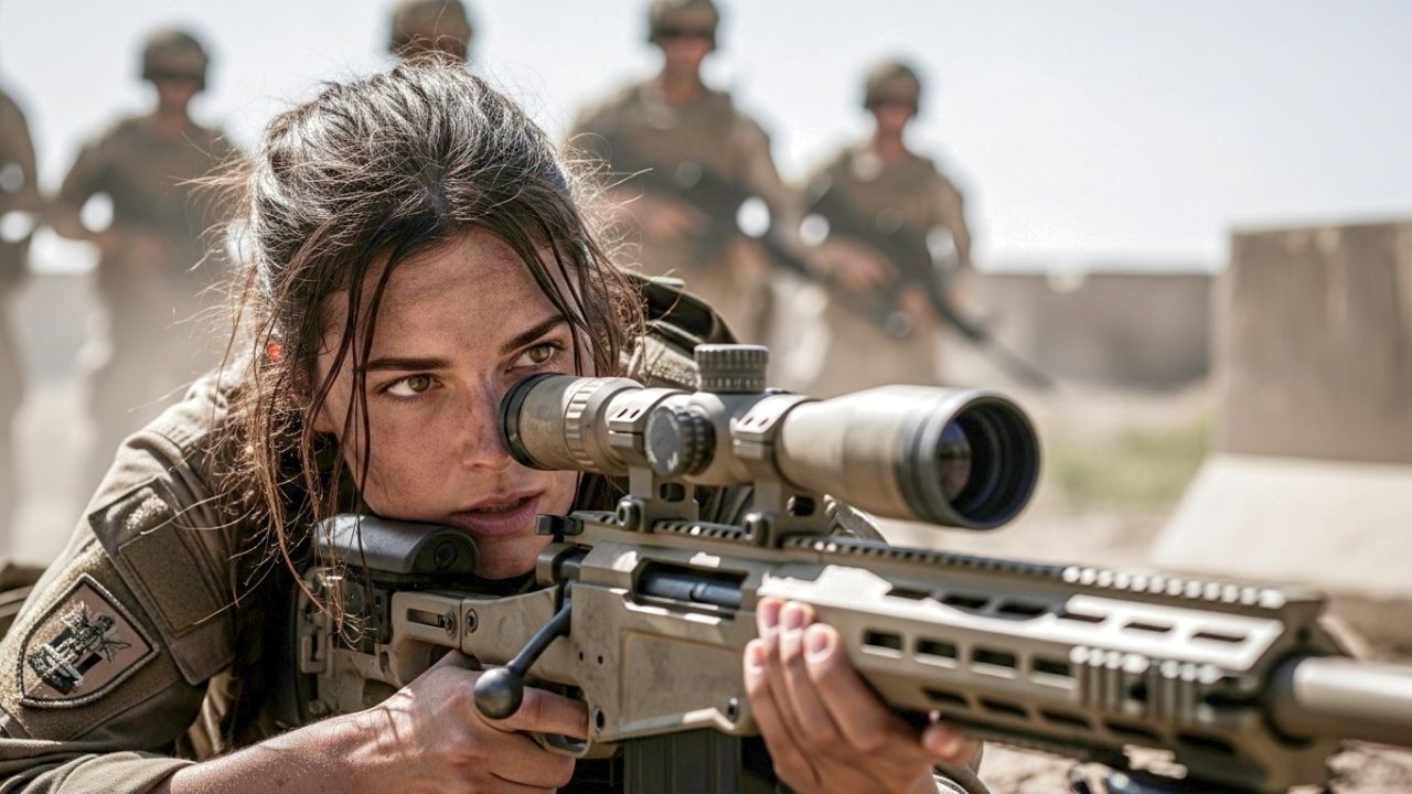 She Was Just Cleaning the Range — Until an Enemy Attack Began and a SEAL Handed Her His SNIPER Rifle