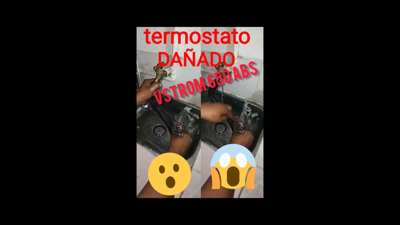 Cambio del termostato de VSTROM 650 ABS