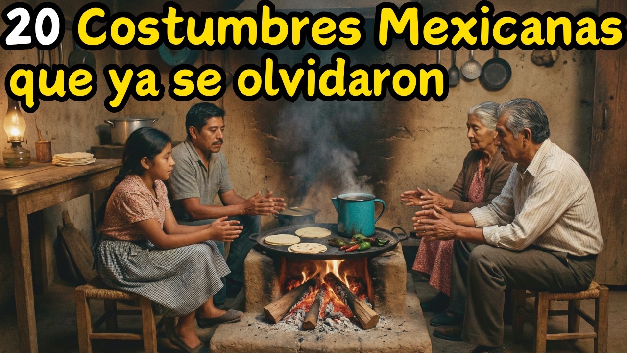 20 costumbres mexicanas antiguas que ya no volverán