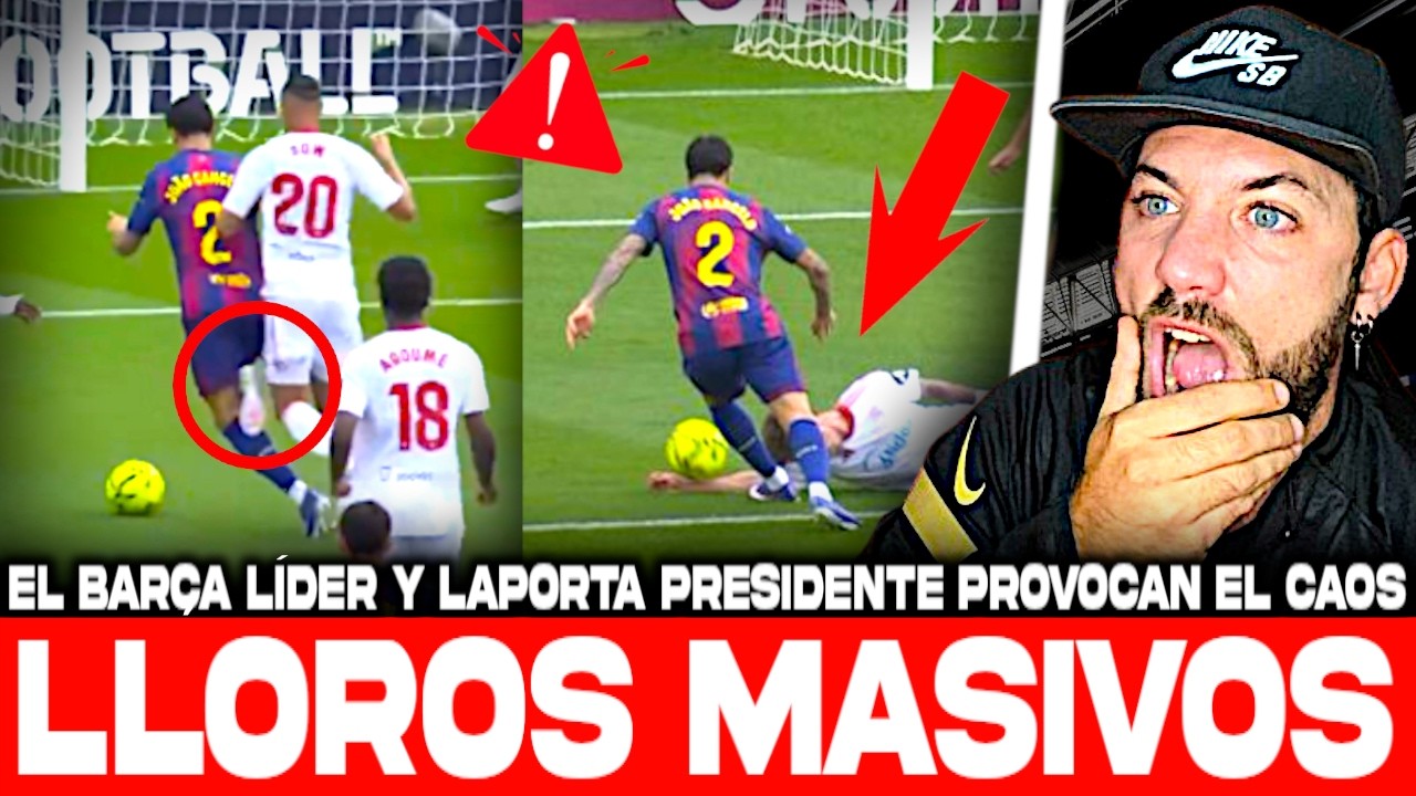 💥¡EL BARÇA REVIENTA AL SEVILLA y LAPORTA PRESIDENTE! (LLOROS MÁXIMOS)